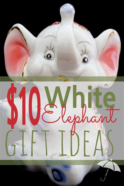 gift ideas for white elephant $10